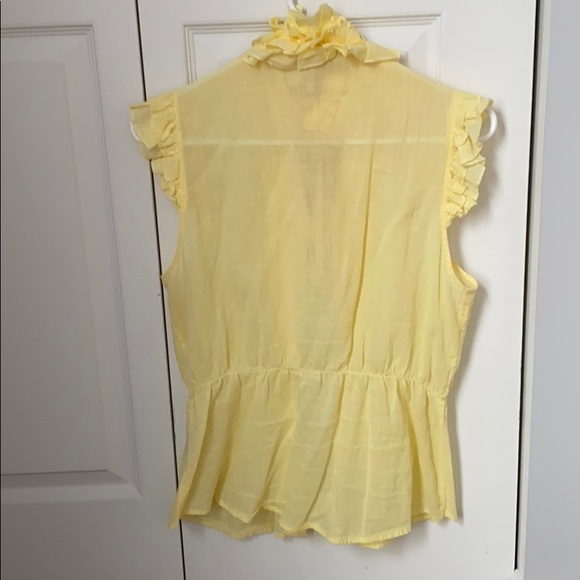 Ruffled Sleeveless Top - Picture 2 of 5